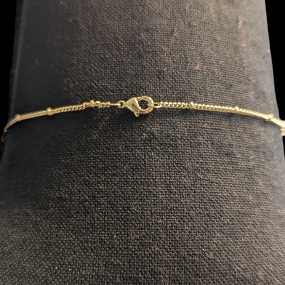 Lavender Forget Me Not Pressed Flowers Necklace - Picture 6 of 6